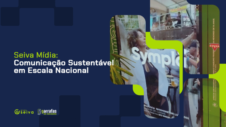 Seiva Mídia: como o Grupo Seiva usa suas máquinas recicladoras para apoiar a divulgação de parceiros via MOOH.